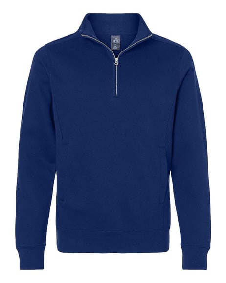 Front view of Heavyweight Fleece Quarter-Zip Sweatshirt