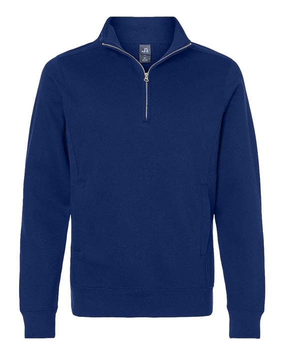 Front view of Heavyweight Fleece Quarter-Zip Sweatshirt