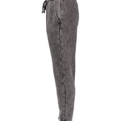 Side view of Mineral Wash Fleece Pants