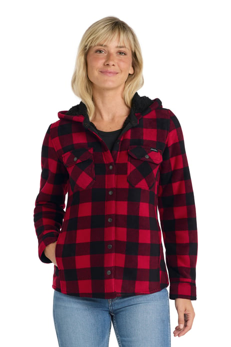 Front view of Women's Woodland Shirt Jac