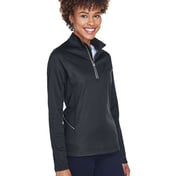 Side view of Women’s Cool & Dry Sport Quarter-Zip Pullover