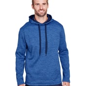 Front view of Men’s Tonal Space Dye-Tech Fleece Hoodie