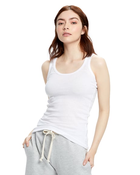 Front view of Ladies' 4.4 Oz. Beater Tank