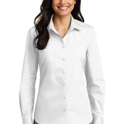 Front view of Women’s Long Sleeve Carefree Poplin Shirt