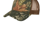 Front view of Structured Camouflage Mesh Back Cap