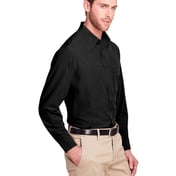 Side view of Bradley Performance Woven Shirt