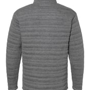 Back view of Horizon Snap Pullover