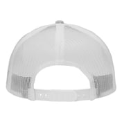 Back view of Traditional Lo-Pro Mesh Back Trucker Fit Cap
