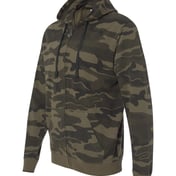 Side view of Camo Full-Zip Hooded Sweatshirt