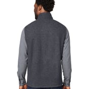 Back view of Men’s Aura Sweater Fleece Vest
