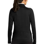 Back view of Ladies Dri-FIT 1/2-Zip Cover-Up