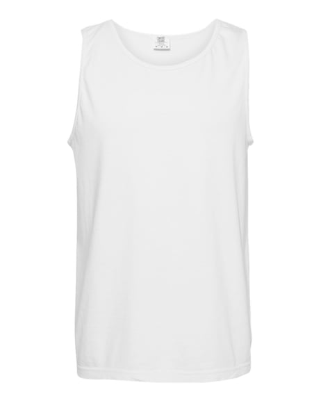 Front view of Garment-Dyed Heavyweight Tank Top
