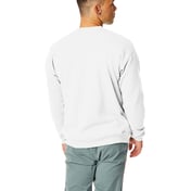 Back view of Unisex Ecosmart® 50/50 Crewneck Sweatshirt