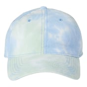 Front view of Tie-Dyed Dad Hat