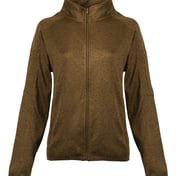 Front view of Women’s Sweater Knit Jacket