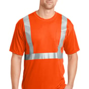 Front view of ANSI 107 Class 2 Safety T-Shirt