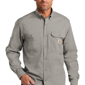 Front view of Force ® Ridgefield Solid Long Sleeve Shirt