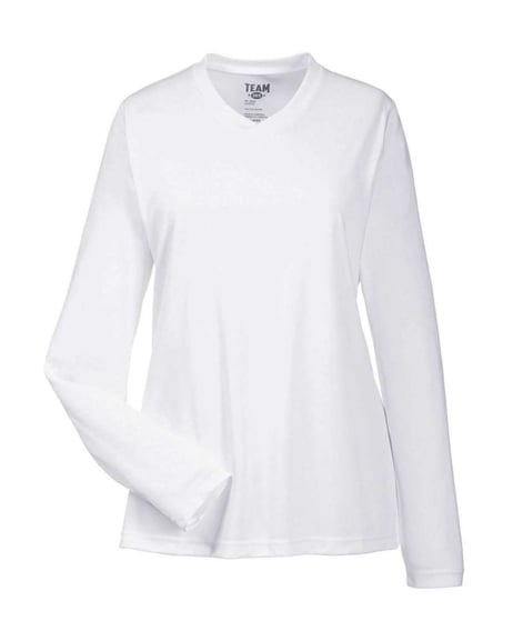 Front view of Women's Zone Performance Long Sleeve T-Shirt