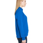 Side view of Ladies’ 7.2 Oz. Sofspun Quarter-Zip Sweatshirt