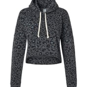 Front view of Women’s Crop Hooded Sweatshirt