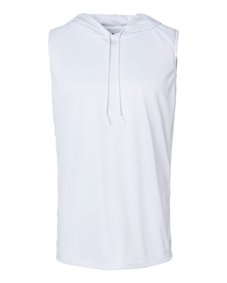 Front view of B-Core Sleeveless Hooded T-Shirt