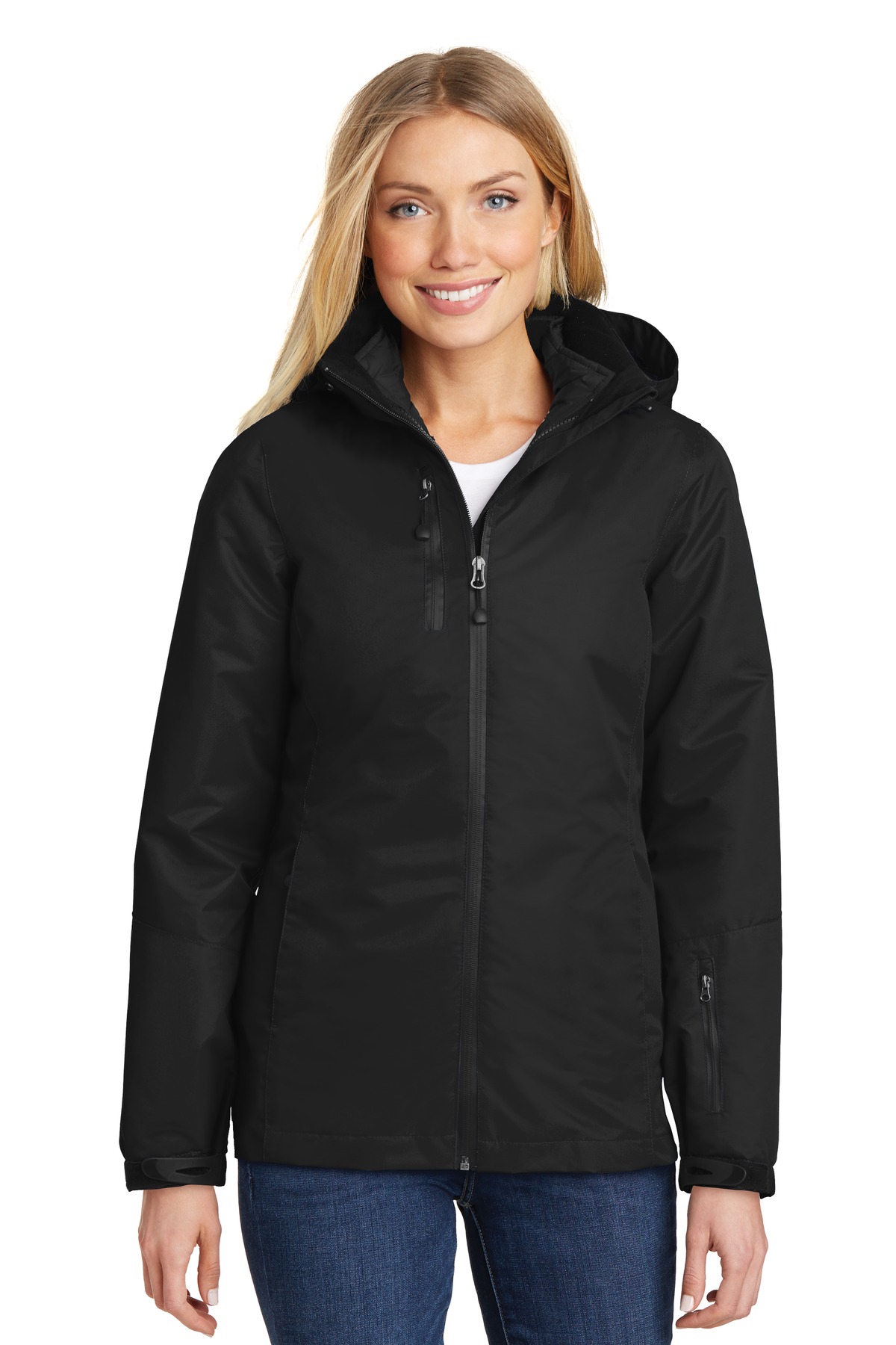 Front view of Women’s Vortex Waterproof 3-in-1 Jacket