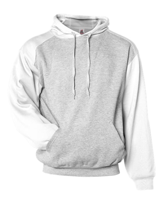 Front view of Sport Athletic Fleece Hooded Sweatshirt