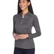 Side view of Women’s Kinetic Performance Quarter-Zip Pullover