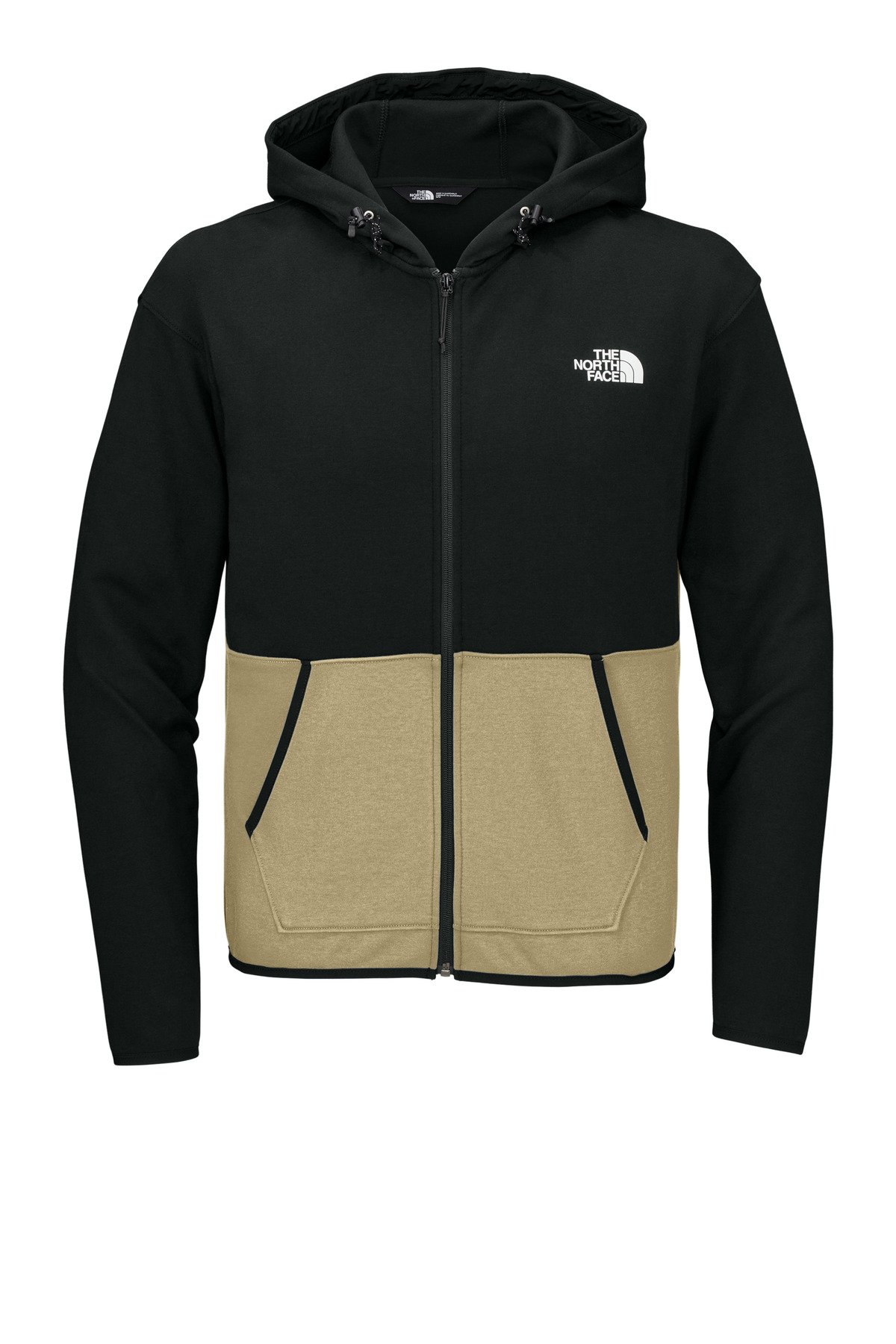 Front view of Double-Knit Full-Zip Hoodie