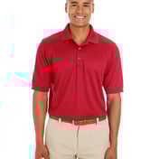 Front view of Men’s Pilot Textured Ottoman Polo