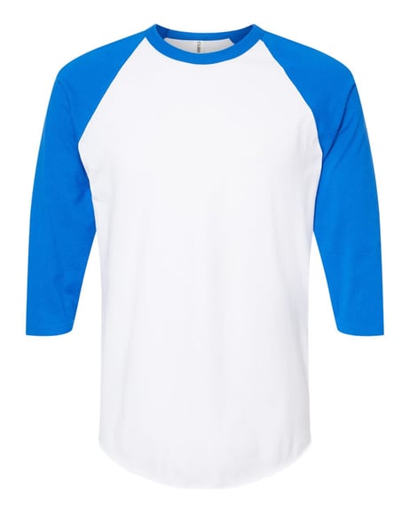 Front view of Fine Jersey Raglan T-Shirt