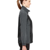 Side view of Ladies’ Stratus Colorblock Lightweight Jacket