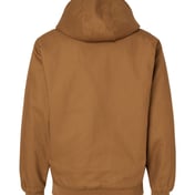 Back view of Insulated Canvas Workwear Jacket