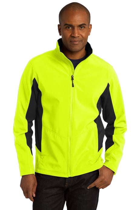 Front view of Core Colorblock Soft Shell Jacket