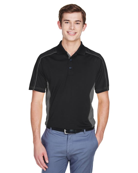 Front view of Men’s Eperformance™ Fuse Snag Protection Plus Colorblock Polo