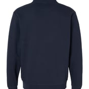 Back view of Fleece Quarter-Zip Pullover