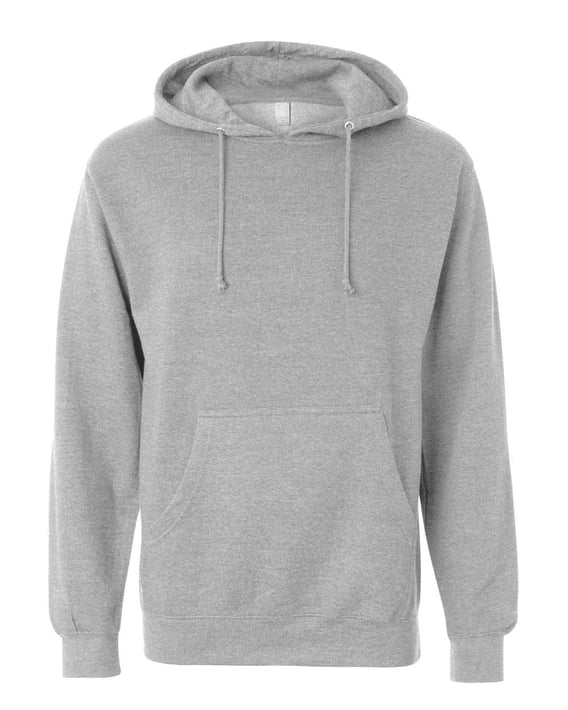 Front view of Midweight Hooded Sweatshirt