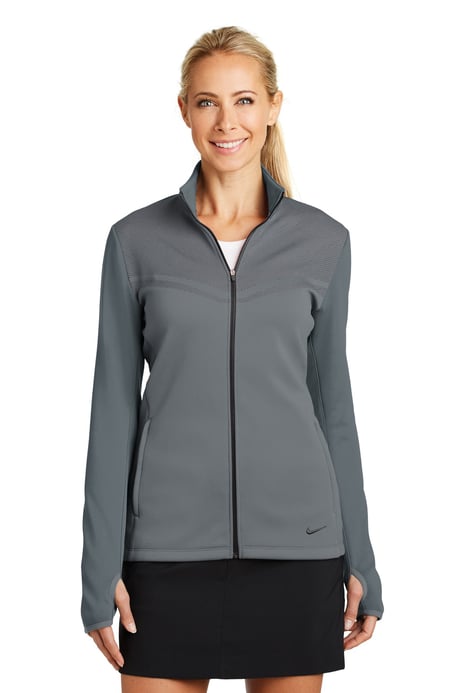 Front view of Ladies Therma-FIT Hypervis Full-Zip Jacket