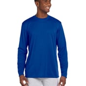 Front view of Adult 4.2 Oz. Athletic Sport Long-Sleeve T-Shirt