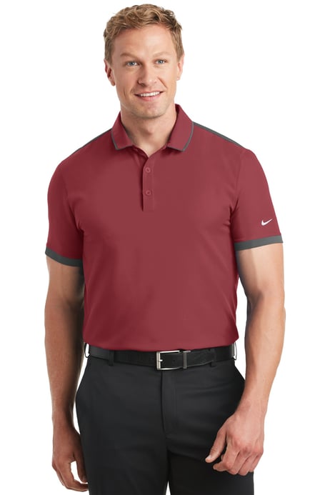 Front view of Dri-FIT Stretch Woven Polo