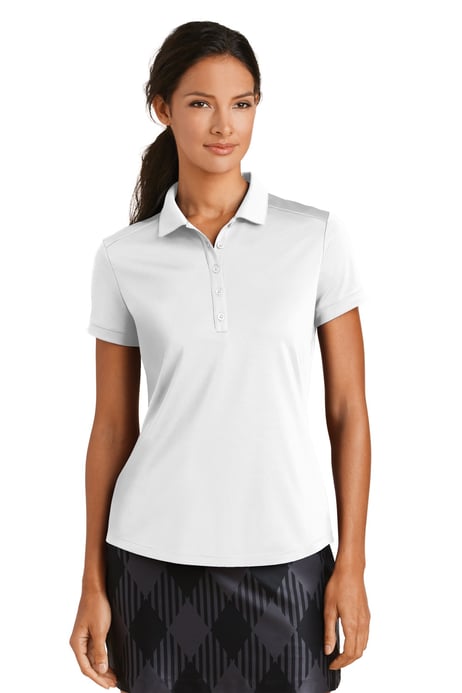Front view of Women's Dri-FIT Players Modern Fit Polo