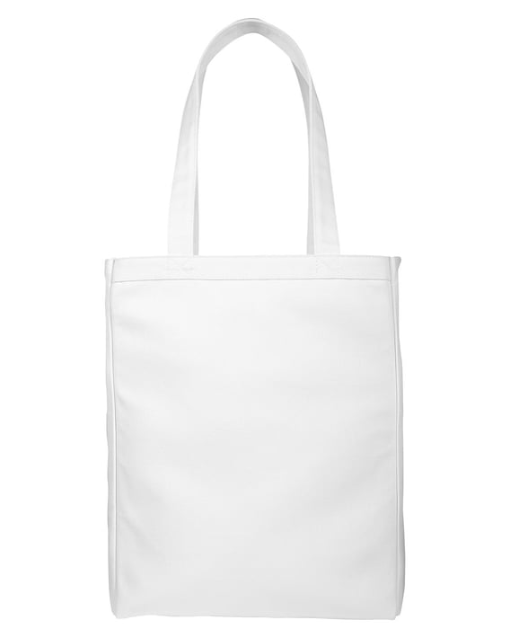 Front view of 12 Oz. Canvas Book Tote