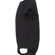 Side view of Infant Flutter Sleeve Baby Rib Bodysuit