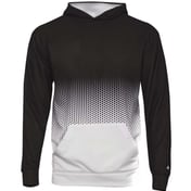 Front view of Youth Hex 2.0 Hooded Sweatshirt