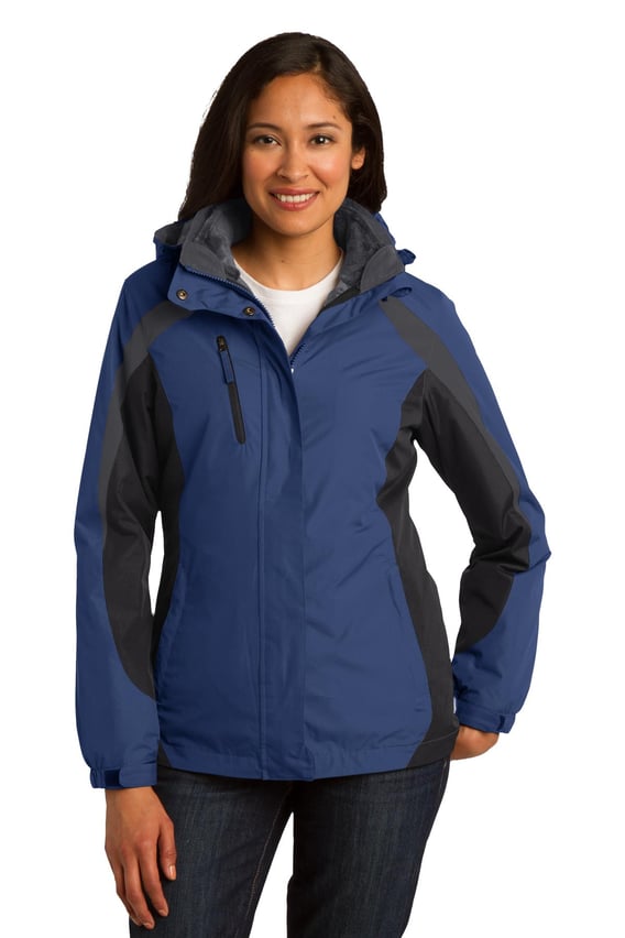 Front view of Women’s Colorblock 3-in-1 Jacket