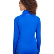 Back view of Ladies’ Freestyle Half-Zip Pullover