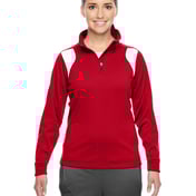 Front view of Ladies’ Elite Performance Quarter-Zip