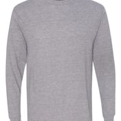 Front view of Dri-Power® Performance Long Sleeve T-Shirt