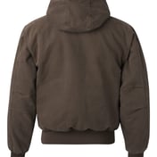 Back view of Cheyenne Boulder Cloth™ Hooded Jacket With Tricot Quilt Lining Tall Sizes