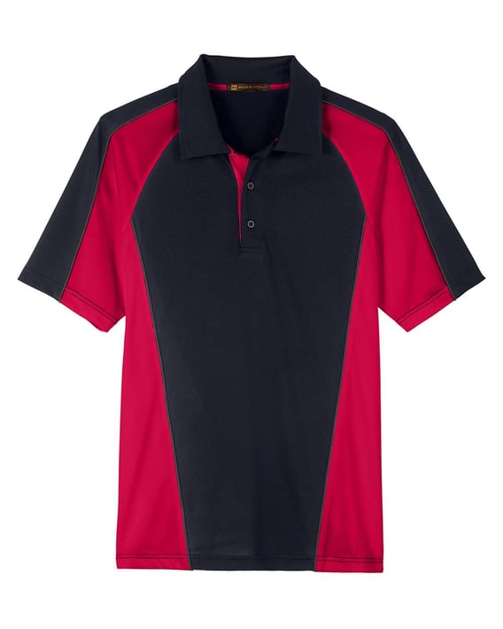 Front view of Advantage Snag Protection Plus IL Colorblock Polo